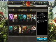 Страница редактирования  колод карт игрока