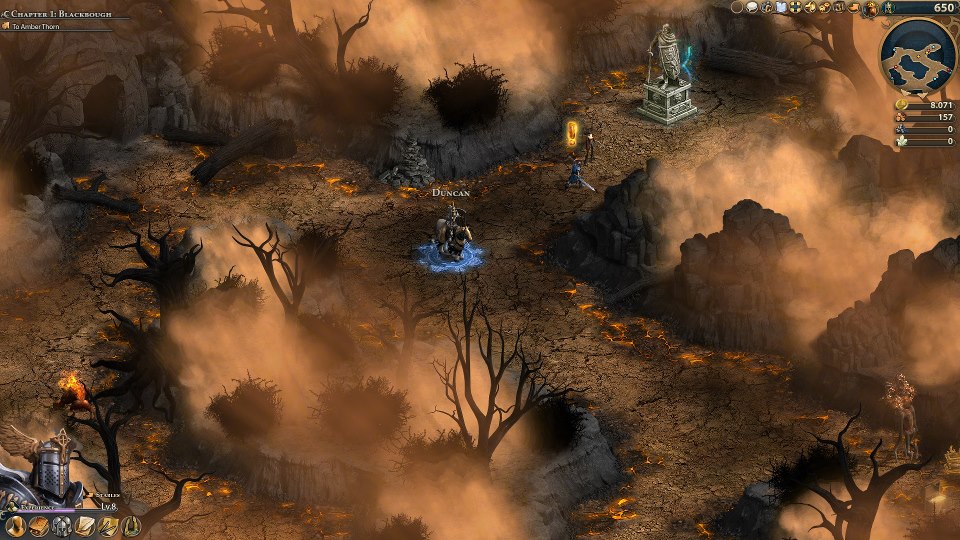 На игровой карте Might & Magic Heroes Online