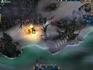 Герой некромант на игровой карте