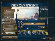 Экран города в Might & Magic Heroes Online