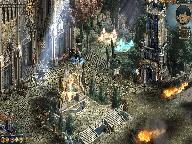 Внутри города Might & Magic Heroes Online