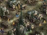 Внутри города Might & Magic Heroes Online