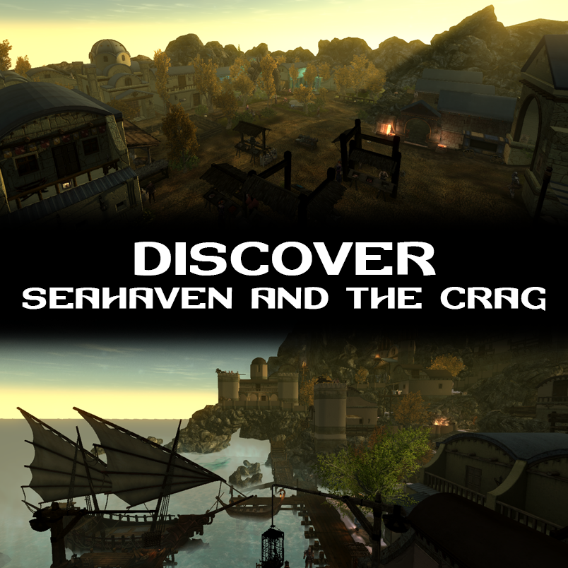 Города Seahaven и The Crag