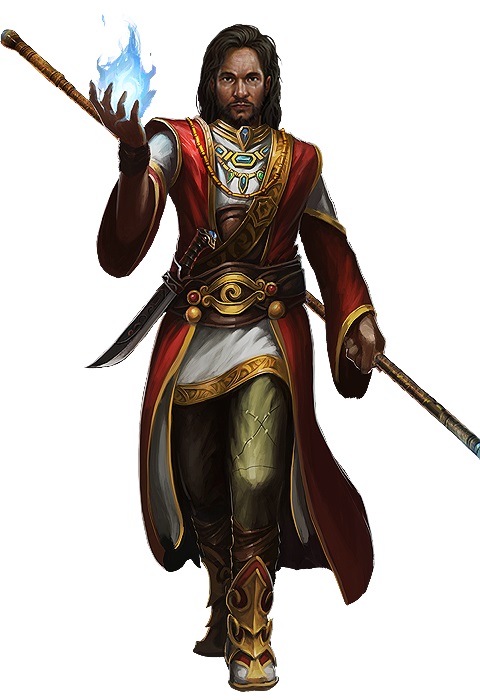 Мужкая версия персонажа Freemage