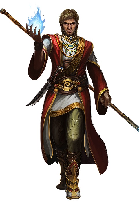 Мужкая версия персонажа Freemage