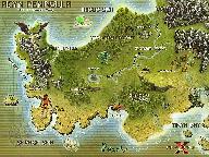 Карта полуострова Эйджин, на котором разворачиваются события игры