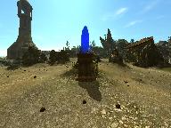 Синий кристалл возле Маяка