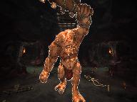 В пещерах можно неожиданно наткнуться на циклопа.