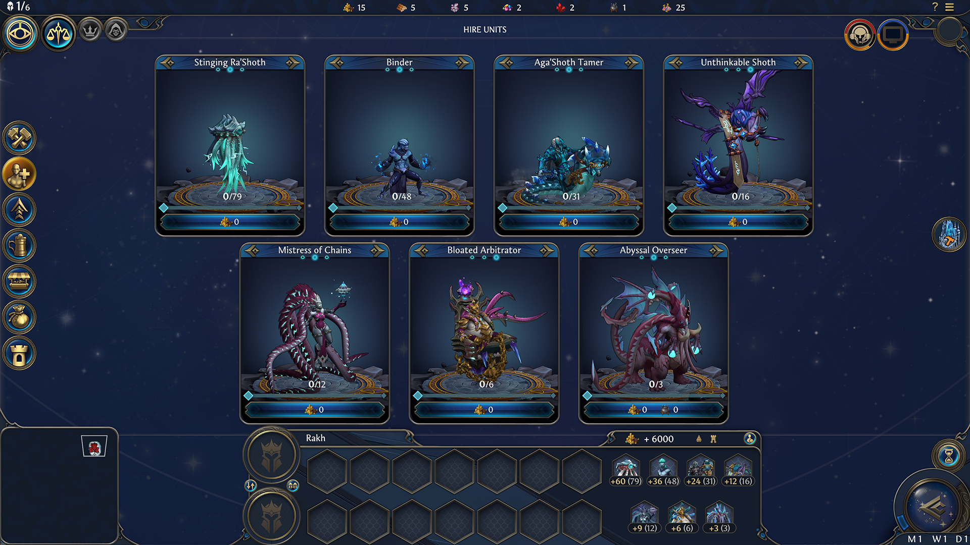 Фракция - Раскол, Существа