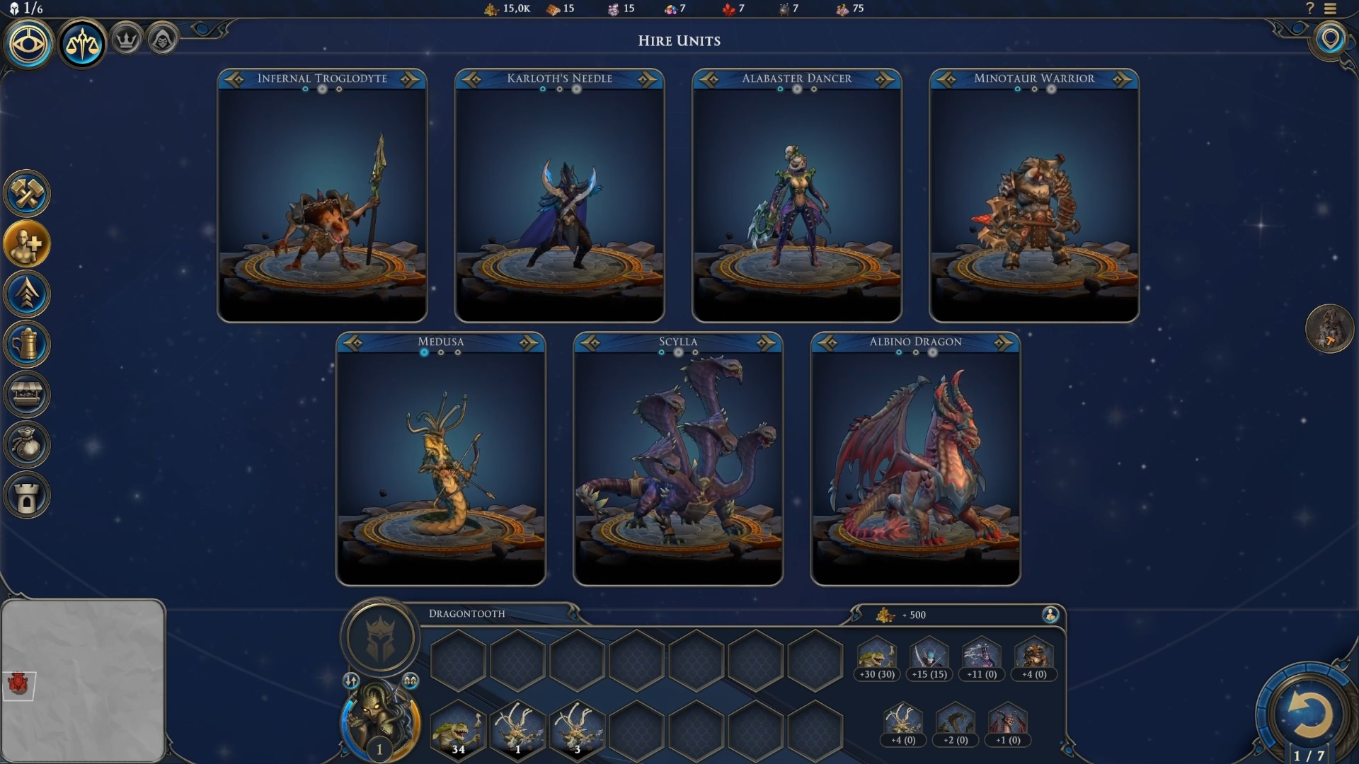 Юниты замка Темница