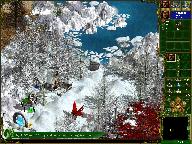 Мальгримия 2 - Внешний вид карты. В Мальгримии бывает и зима.