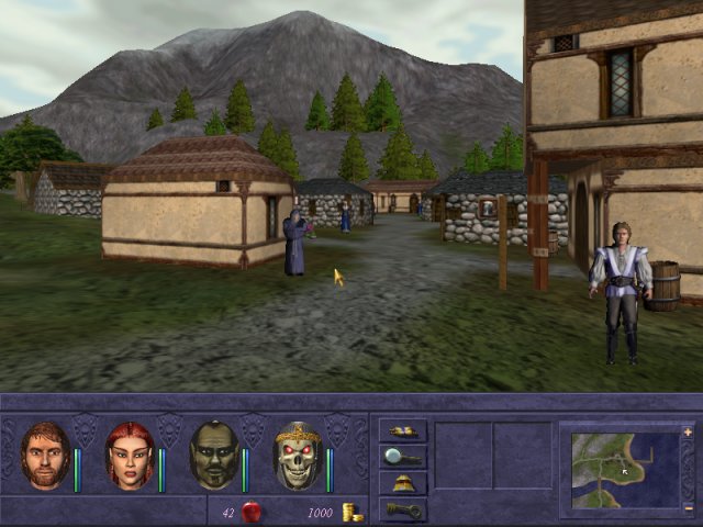 Скриншоты из Might And Magic Tribute.
Вся информация об игре на форуме.