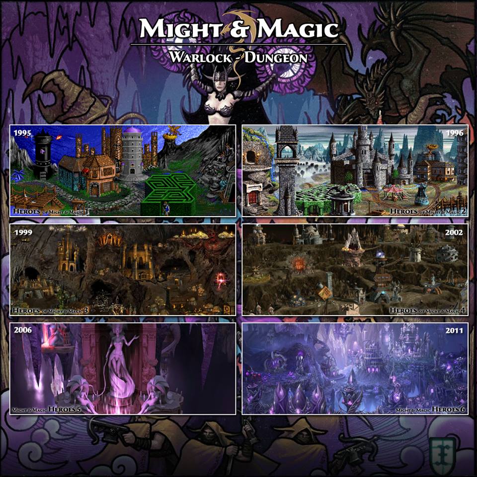 Эволюция фракции Dungeon.