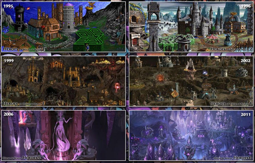 Эволюция фракции Dungeon.