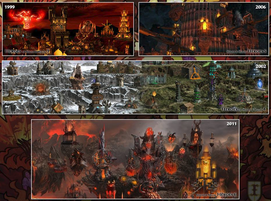 Эволюция фракции Инферно.