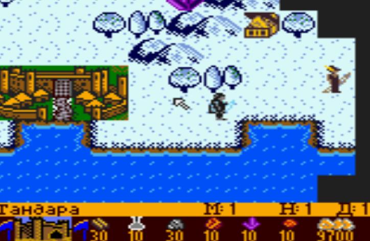 Стратегическая карта - Heroes Of Might And Magic.Платформа - GameBoy.Тема на форуме.