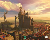 Священный замок людей Haven и отстроеная статуя Архангелу.
Раздел посвященный Heroes 5 - тут