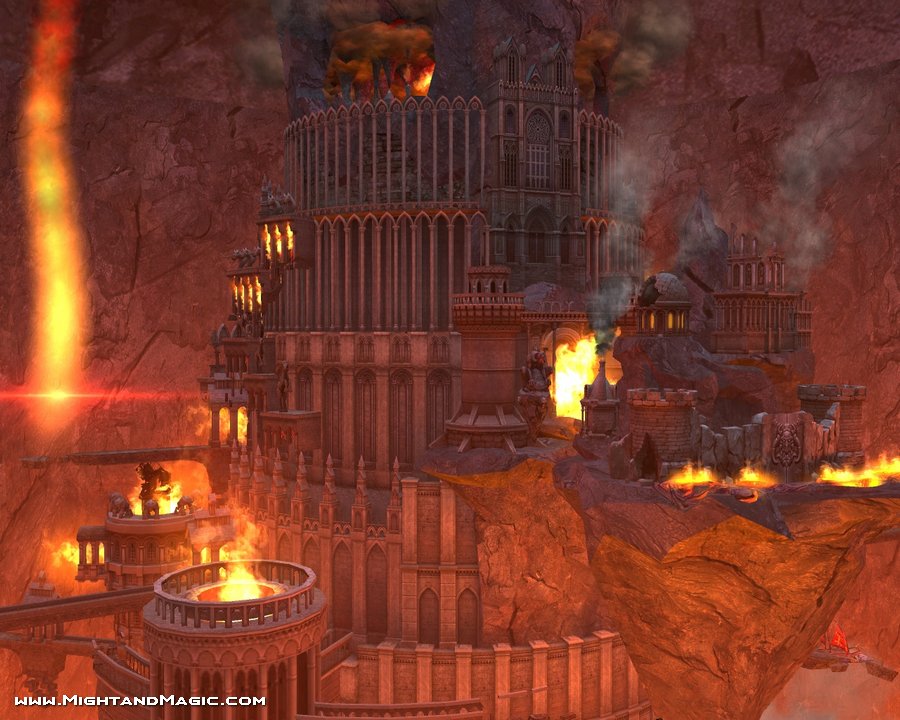 Адское пекло замка Inferno.