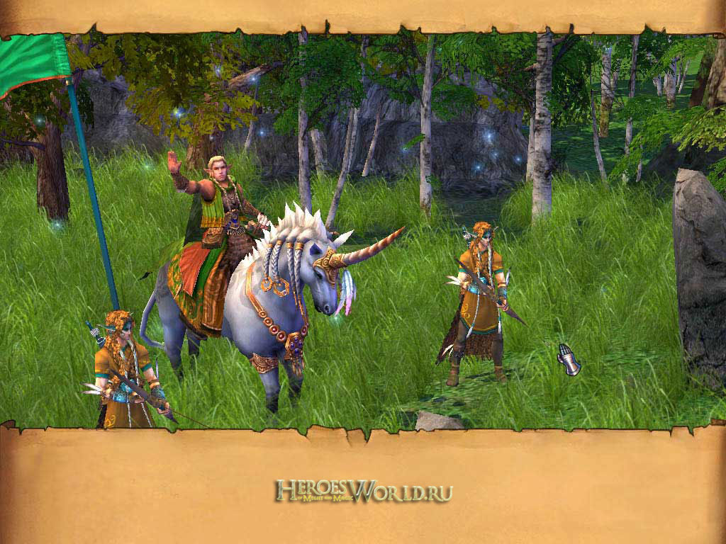 Скиншот из кампании Эльфов. (c)  ***JOKER***