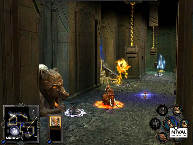 Похоже на подгорные лабиринты гномов. Неуж-то идея взята из Мории.  Перейти в раздел посвященный Heroes of Might and Magic V