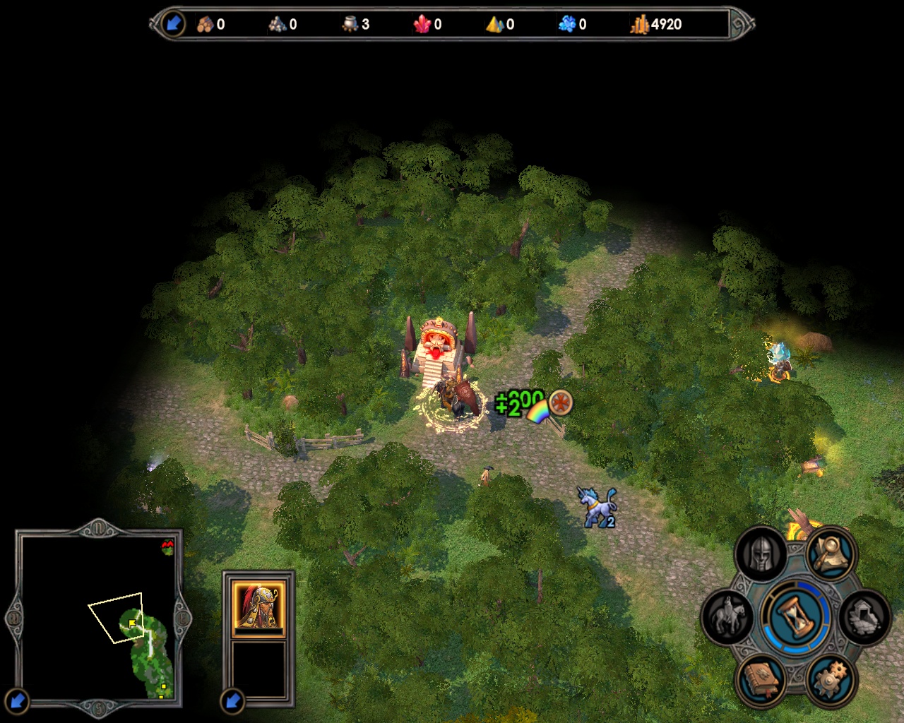 В этом алтаре можно поменять существ на опыт.