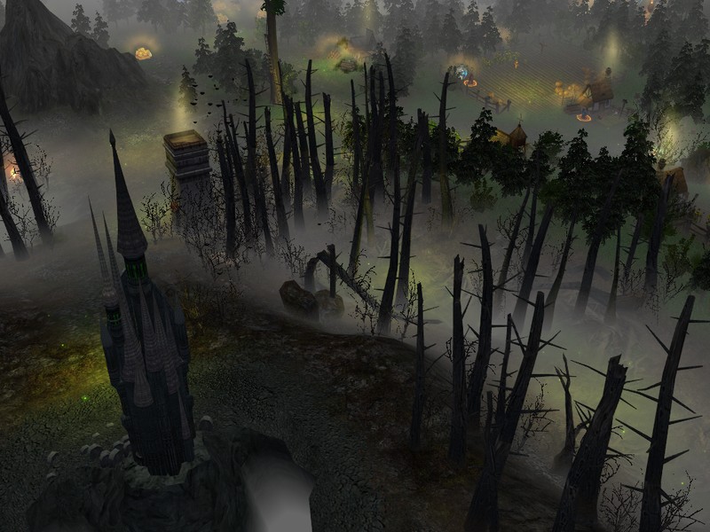 Вот так вот мрачненько будет даже в Повелителях Орды.