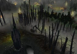 Вот так вот мрачненько будет даже в Повелителях Орды.