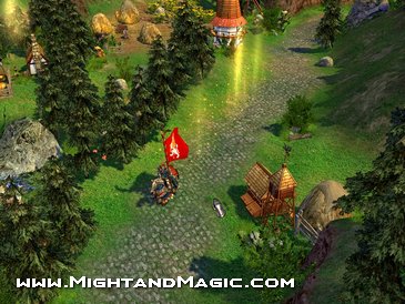 По дороге возле здешних деревень