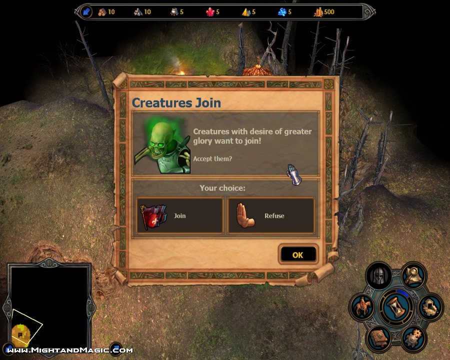 Скелеты хотят присоединиться...