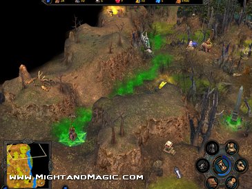 А вот так бегает герой Necropolis.