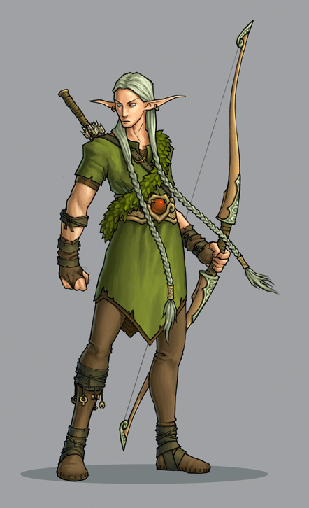 Эльфийский лучник.