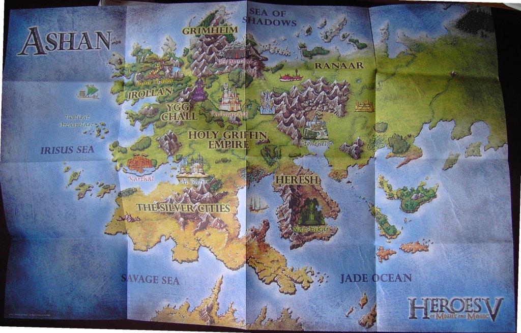 Карта Асхана (Ashan map).