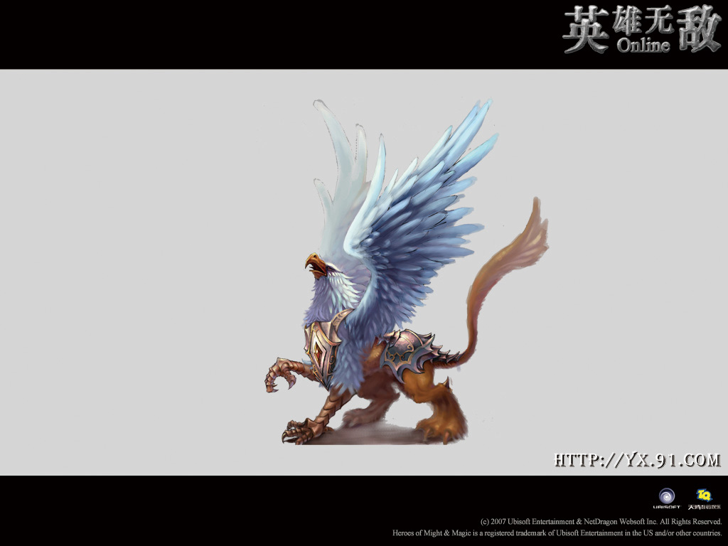 Грифон из Heroes of Might and Magic Online