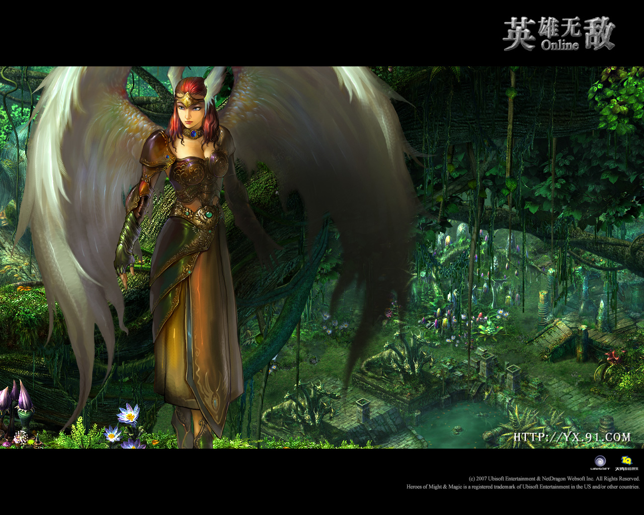 Обои для рабочего стола на тему Heroes of Might and Magic Online