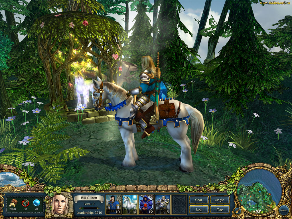 King&rsquo;s Bounty: Легенда о рыцаре - Иногда рыцарю удавалось попасть и в такие красивые места как это.