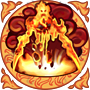 Умение ранга 3 
Призывает несколько элементалей огня на поле боя.