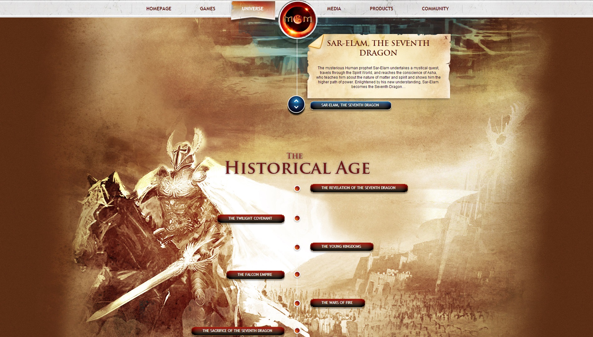 Sar-Elam, Седьмой Дракон