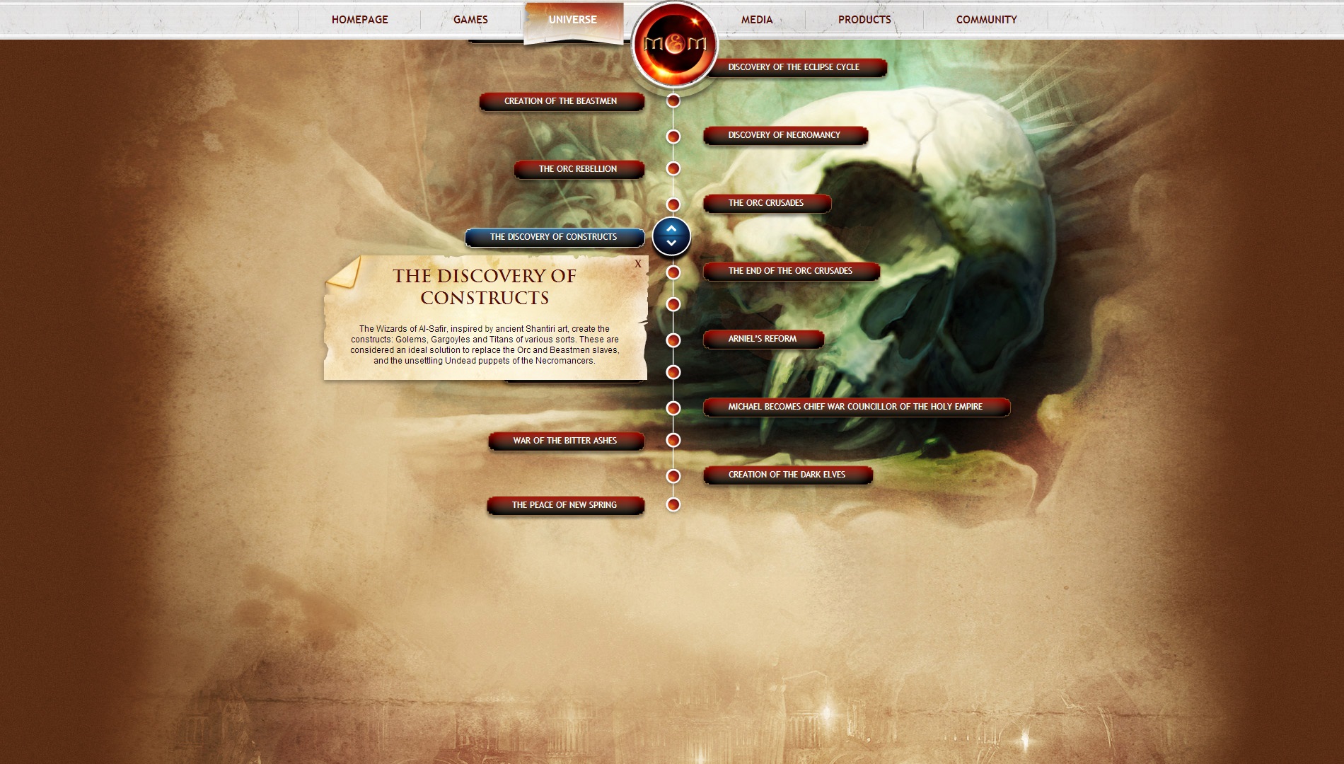 Открытие Конструирования (создание Големов, Титанов)