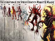 Эволюция Демонов в Might and Magic
