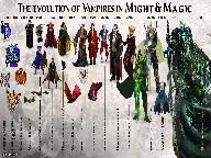 Эволюция вампиров в Might & Magic