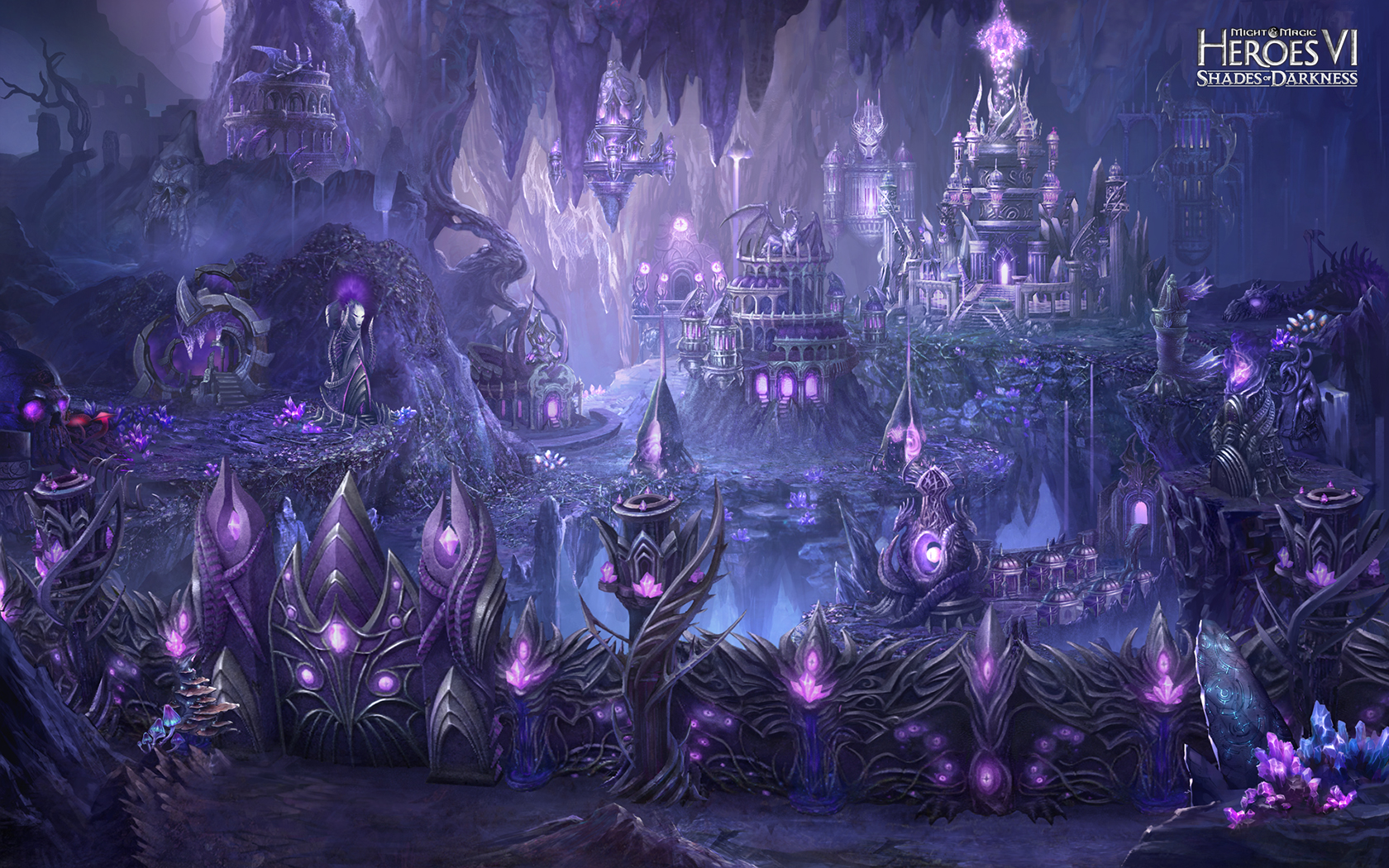 Город темных эльфов