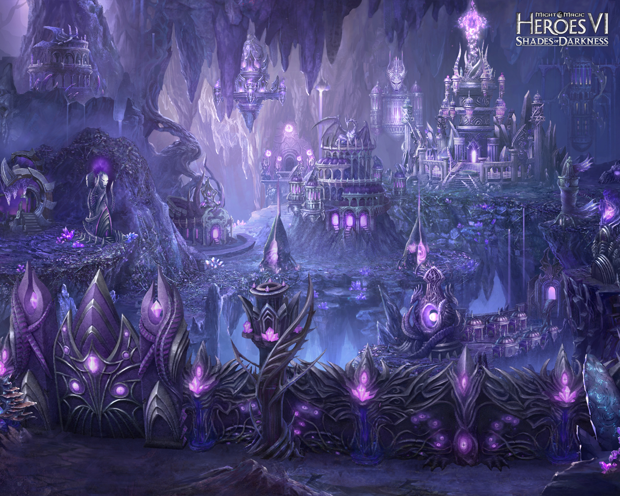 Город темных эльфов