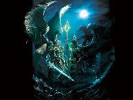 Ключевой концепт-арт посвященный Might & Magic Heroes VI Complete Edition. Архангел Михаил и падший ангел Белкеш, лидер культа Некромантов и наставник Сандро, лицом к лицу.