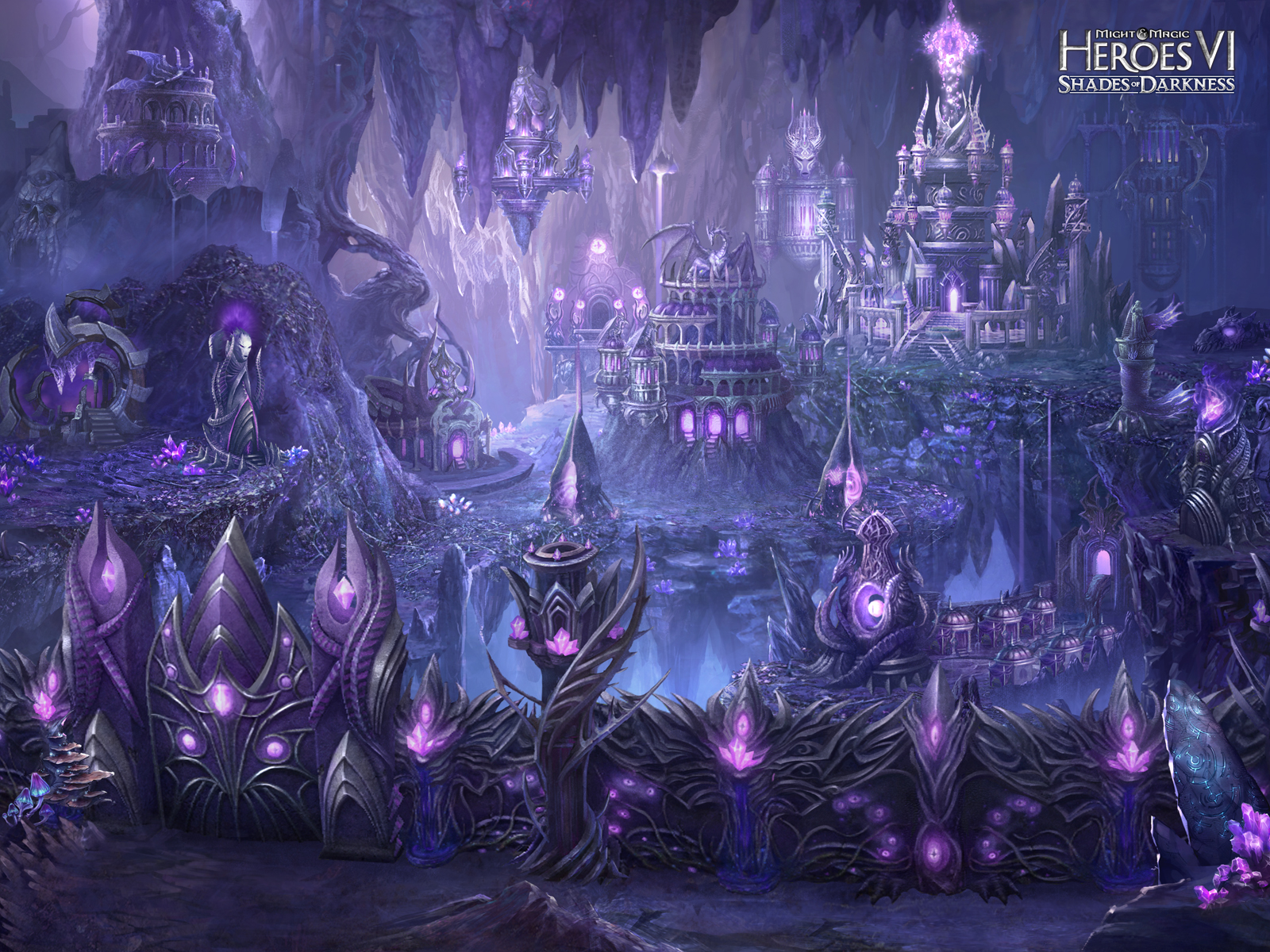 Город темных эльфов