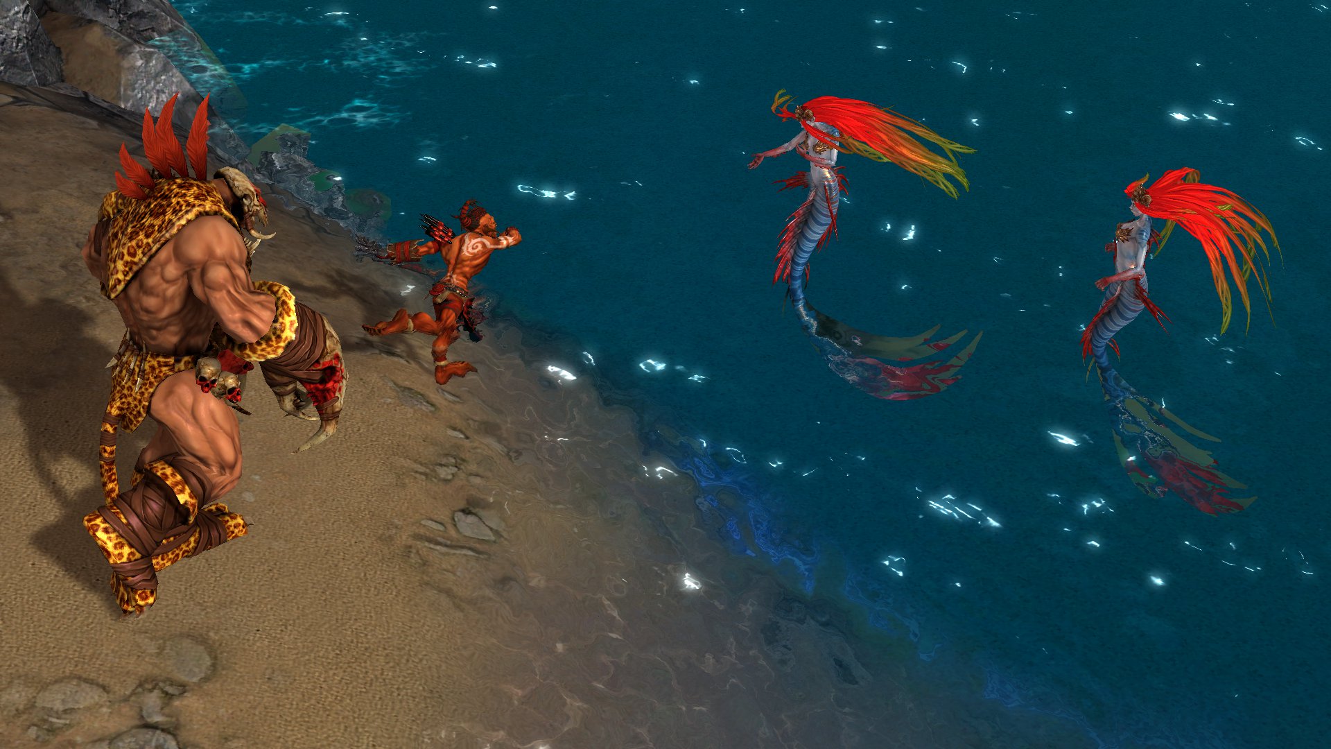 Русалки - прекрасные и смертельно опасные дочери моря.