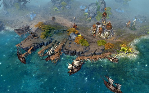 Корабли у гавани. Меч и Магия:Герои 6 (Might and Magic: Heroes VI)