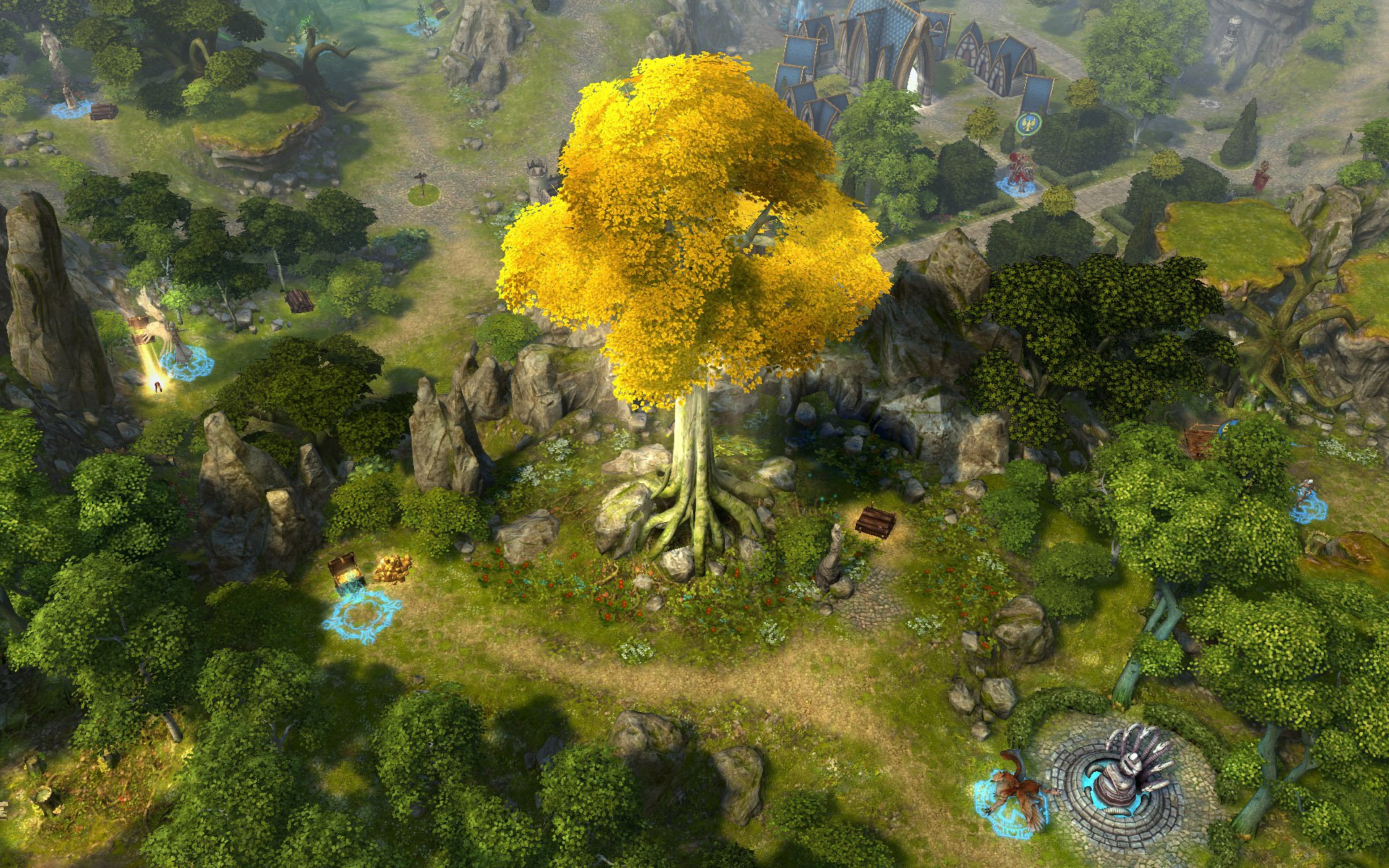 Меч и Магия: Герои 6 - Might and Magic: Heroes VI  Это священное дерево является символом славы  Эльрата ,  Дракона-Бога Света , и его  Священной   Империи .