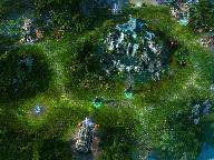 Герой Sanctuary исследует территорию.