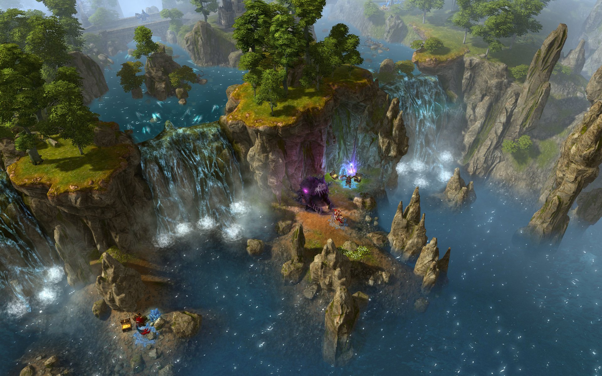 Голова дракона - одна из входных точек в подземелья