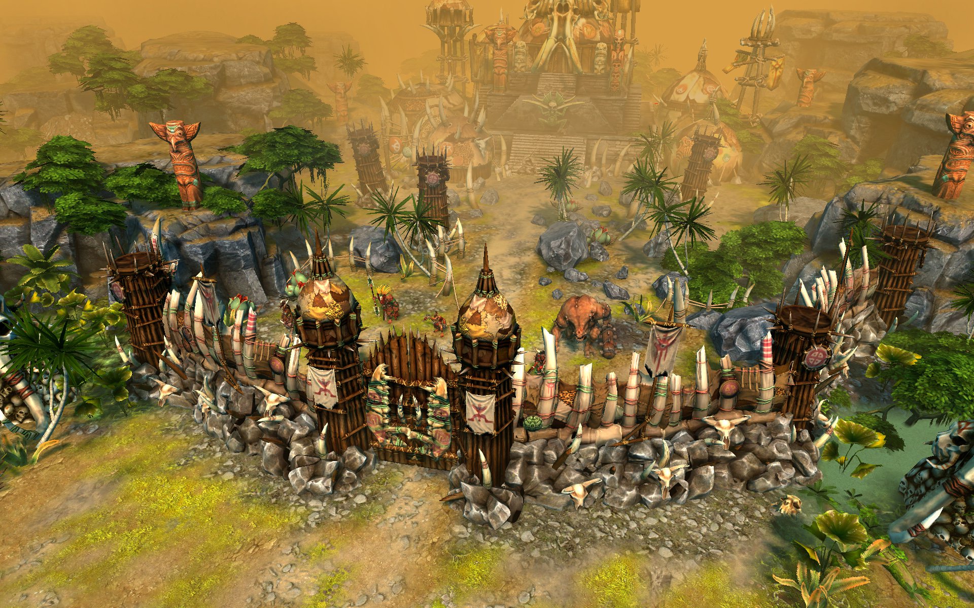 Крепость орков и её доблестные защитники